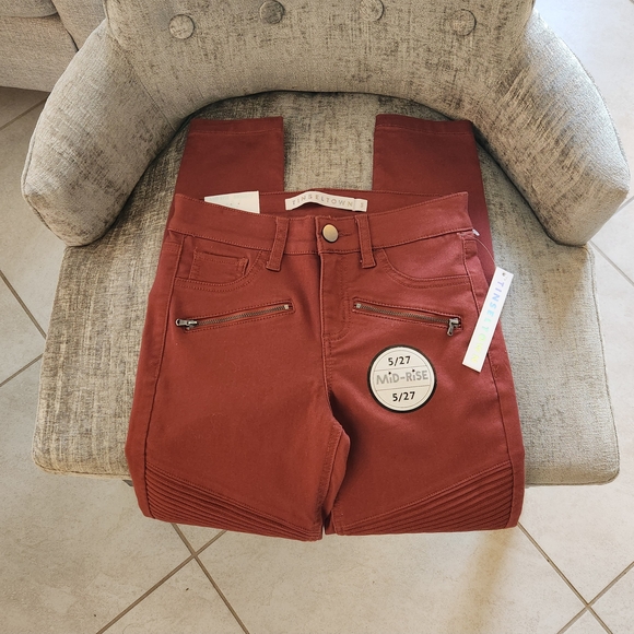 New-Terracotta Skinny Jeans - Picture 2 of 3